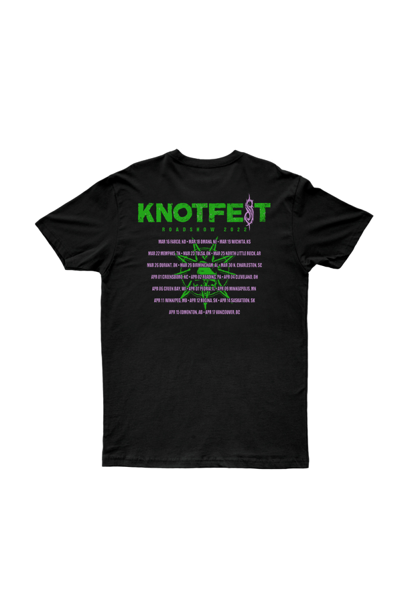 Deathknot Black T-shirt by Knotfest
