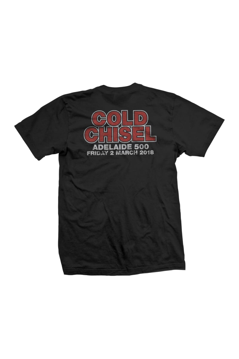 Magpie Black Event Tshirt by Cold Chisel