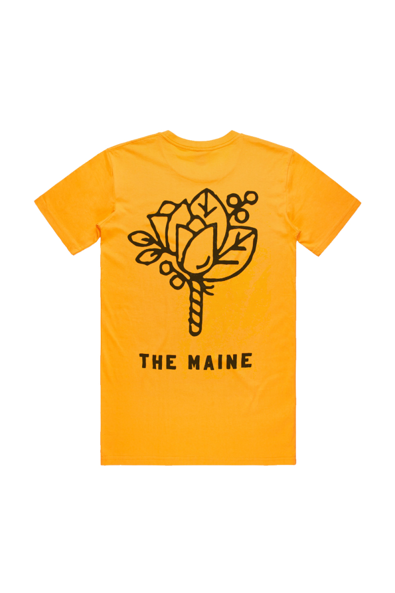 My Best Habit Gold Tshirt by The Maine