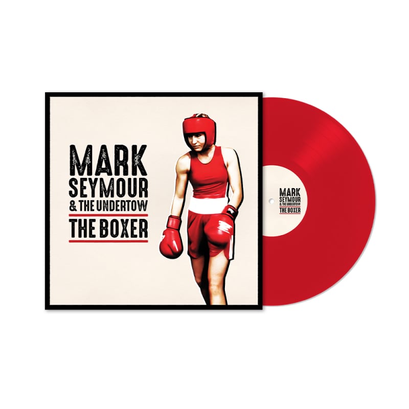 The Boxer Red LP Vinyl - (UNSIGNED COPY) by Mark Seymour & The Undertow