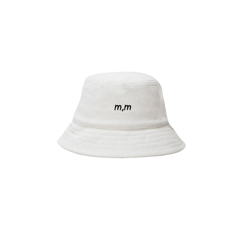 WINNIE CRUSH WHITE BUCKET HAT by Merci, Mercy