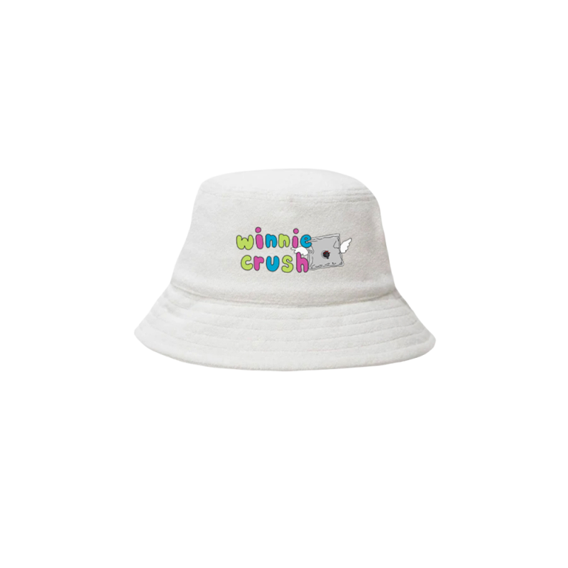 WINNIE CRUSH WHITE BUCKET HAT by Merci, Mercy
