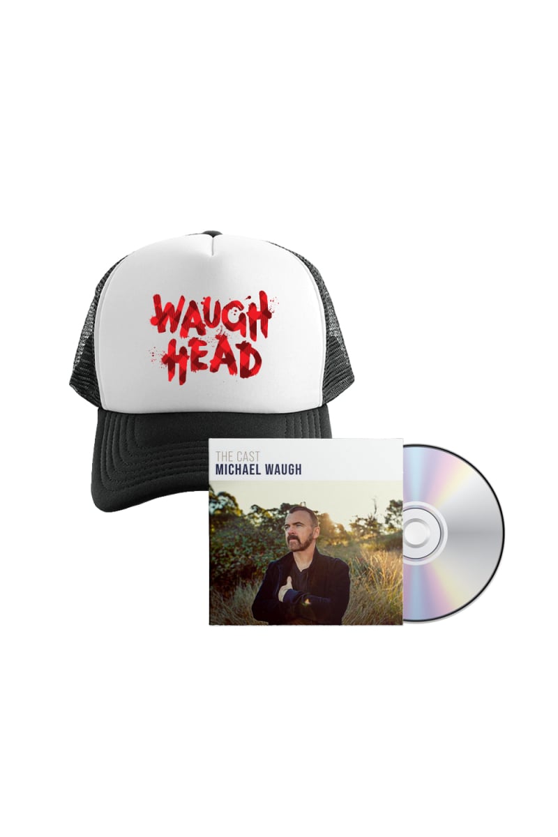 Bundle 2 - The Cast CD , Waugh Head Cap by Michael Waugh