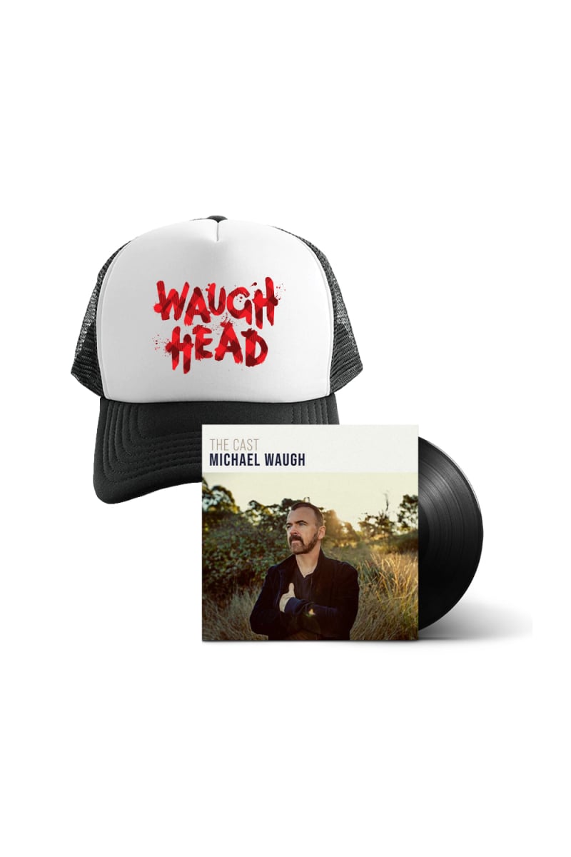 Bundle 5 - The Cast (LP) Vinyl And Waugh Head Cap by Michael Waugh