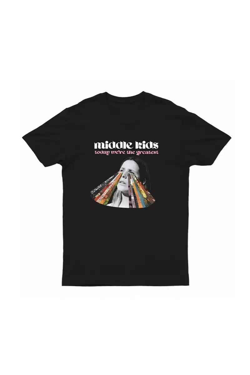 USA TOUR - BLACK T SHIRT by Middle Kids