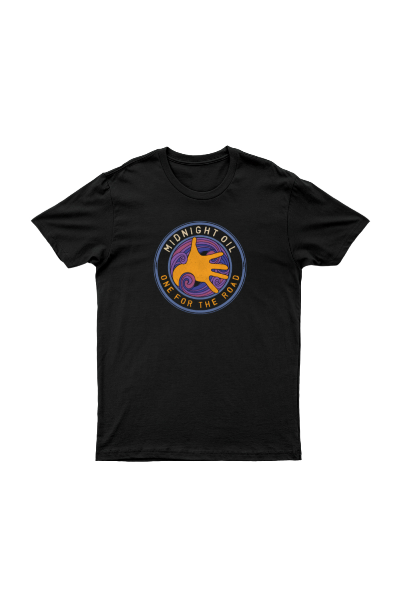 “One for the Road” – Melbourne BLACK TSHIRT by Midnight Oil