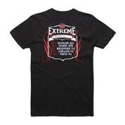 Francis Kid Black Tshirt w/dateback by Extreme