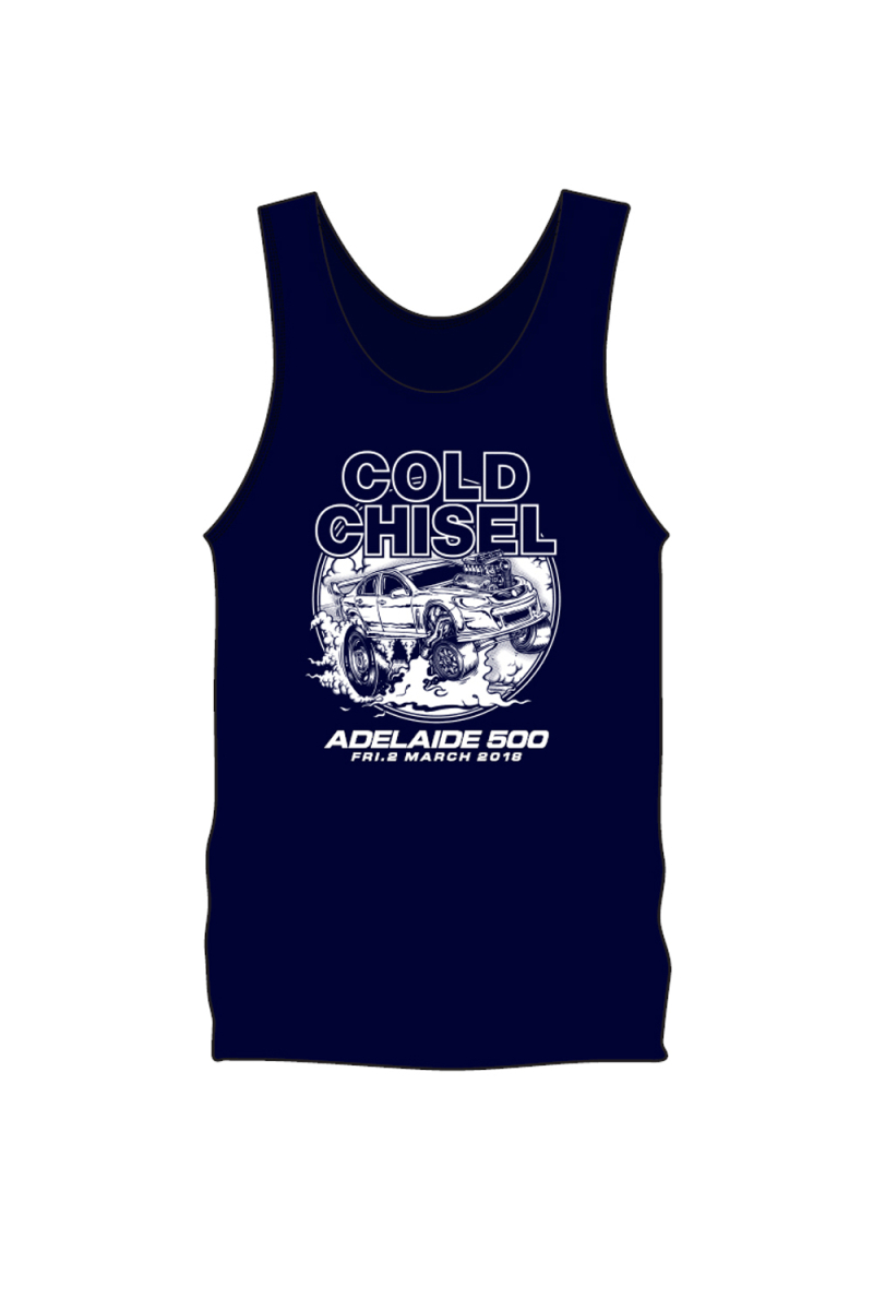Navy Singlet Event by Cold Chisel
