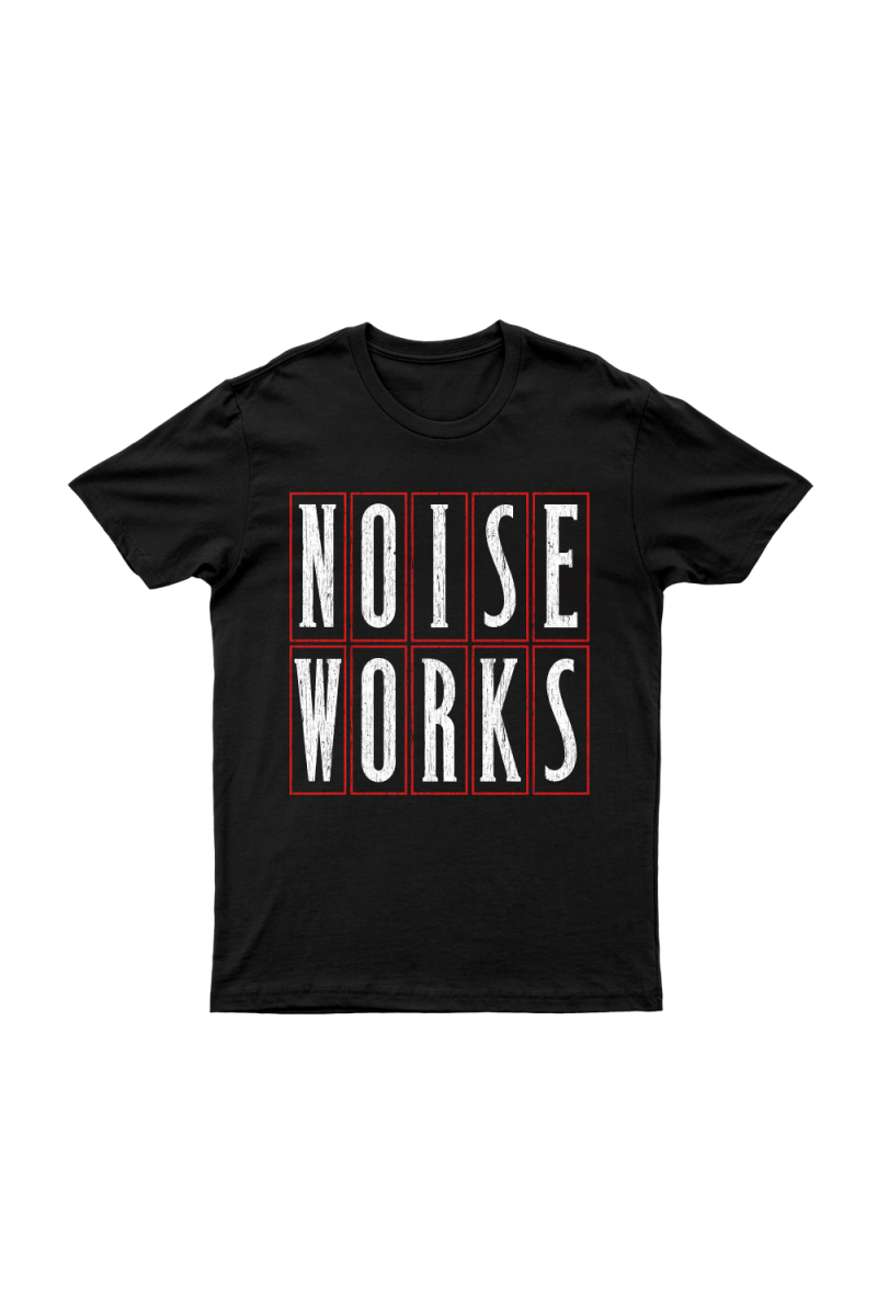 Classic Logo Black Unisex Tshirt by Noiseworks