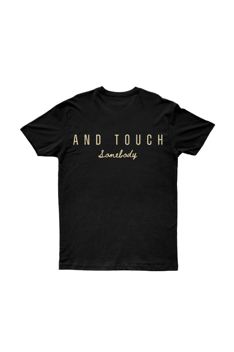 Reach Out Black Tshirt by Noiseworks