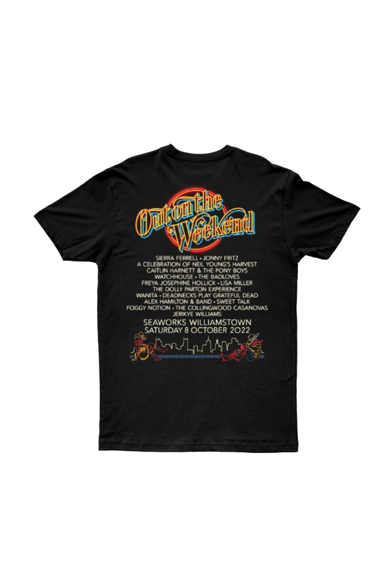 HONKY TONK BUNDLE (Tshirt/Cap/Stubby/Poster) by Out On The Weekend