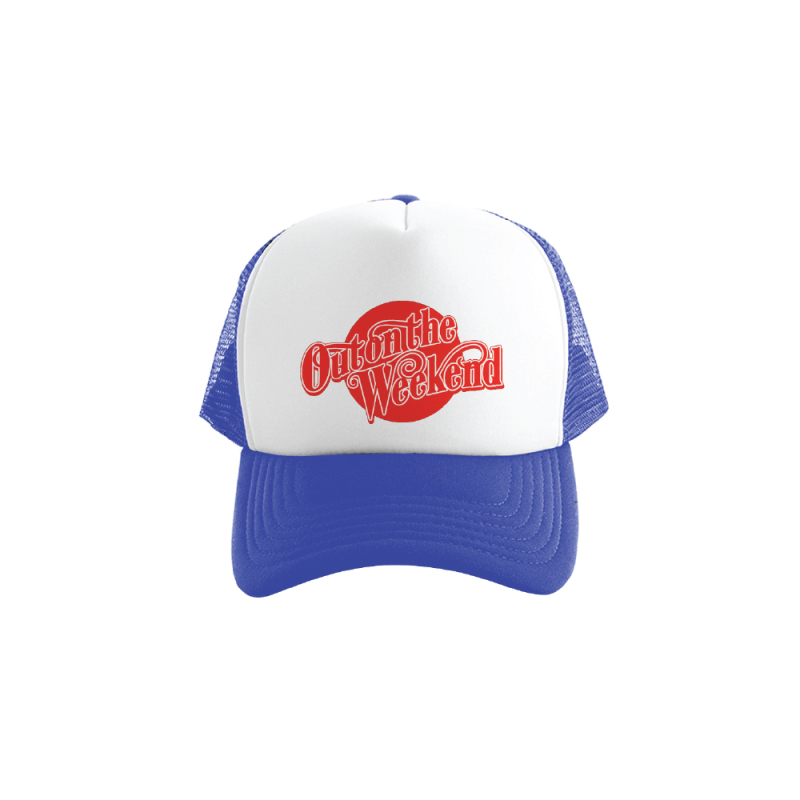 BLUE/WHITE TRUCKER by Out On The Weekend