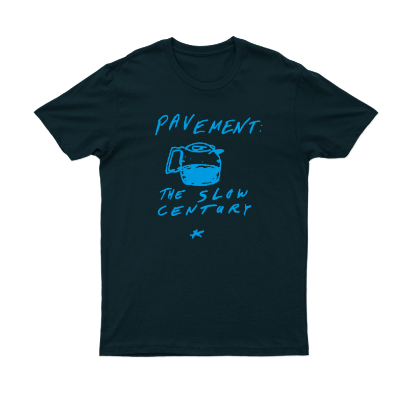 Slow Century Navy Tshirt by Pavement