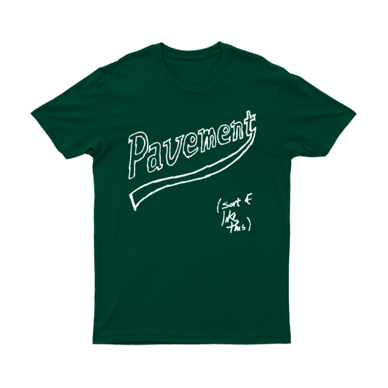 Vintage Tour Dates Jade Tshirt by Pavement