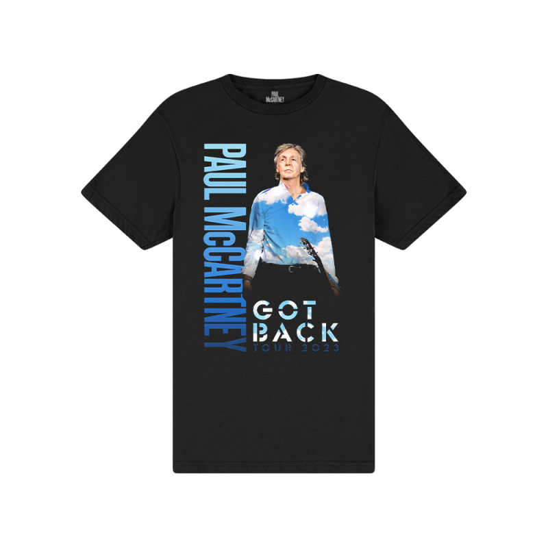 Got Back Dated Black Tour Tshirt by Paul McCartney