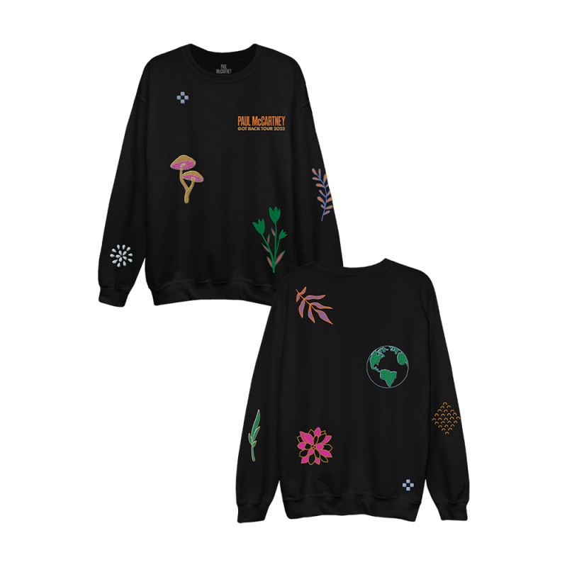 Embroidered Crew Sweatshirt by Paul McCartney