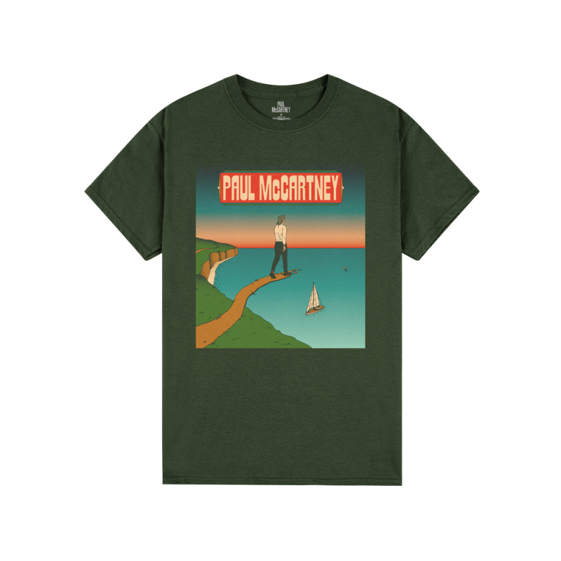Got Back Forest Green Tour Tshirt by Paul McCartney