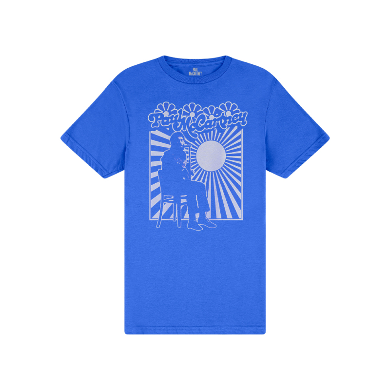 Sunburst Royal Blue Tshirt by Paul McCartney