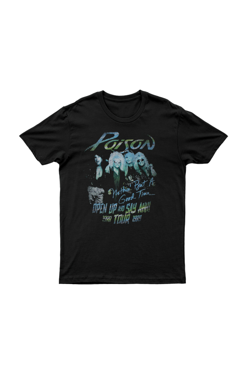 Open Up And Say Ahh Tour Tshirt by Poison