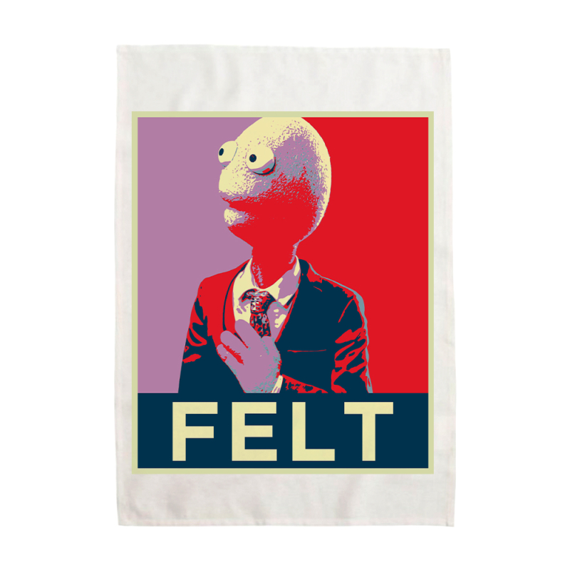 Tea Towel by Randy Feltface