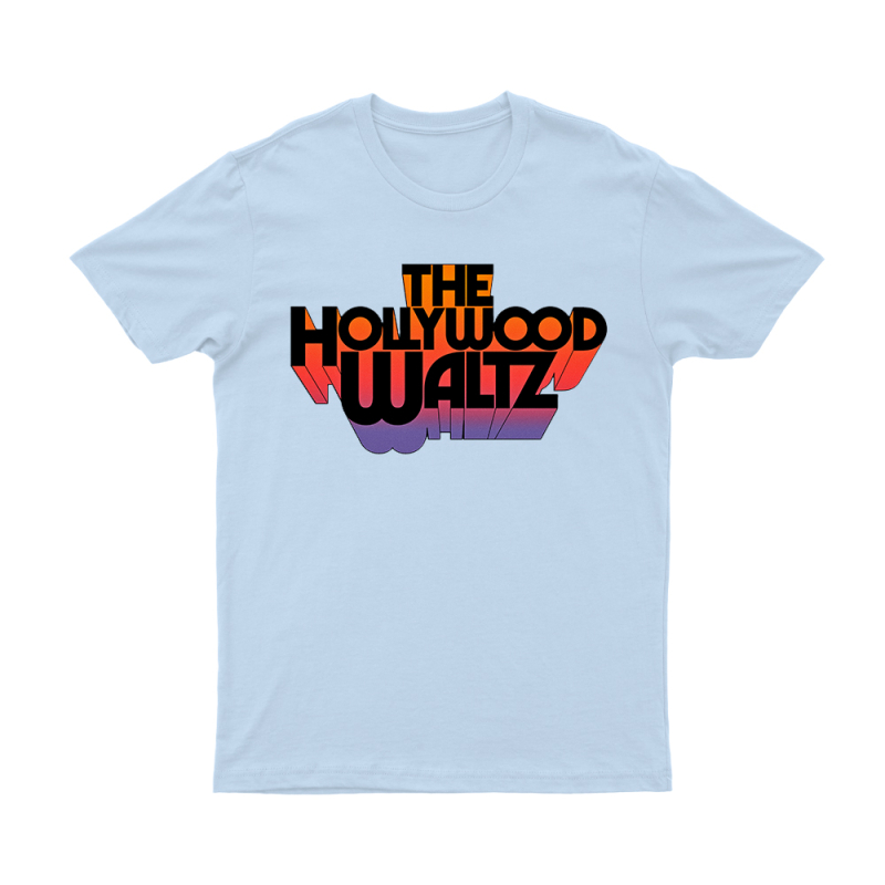 The Hollywood Waltz Blue Tshirt by Reckless Records