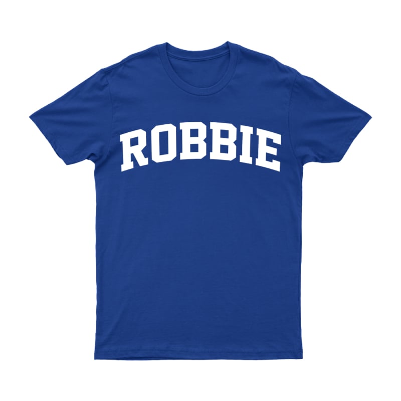 COLLEGE ROYAL BLUE TSHIRT by Robbie Williams