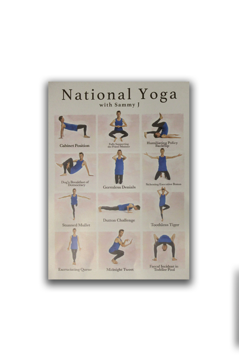 Yoga Poster by Sammy J