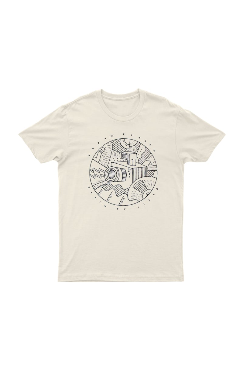 Depth Of Field Ladies Tan Tshirt by Sarah Blasko