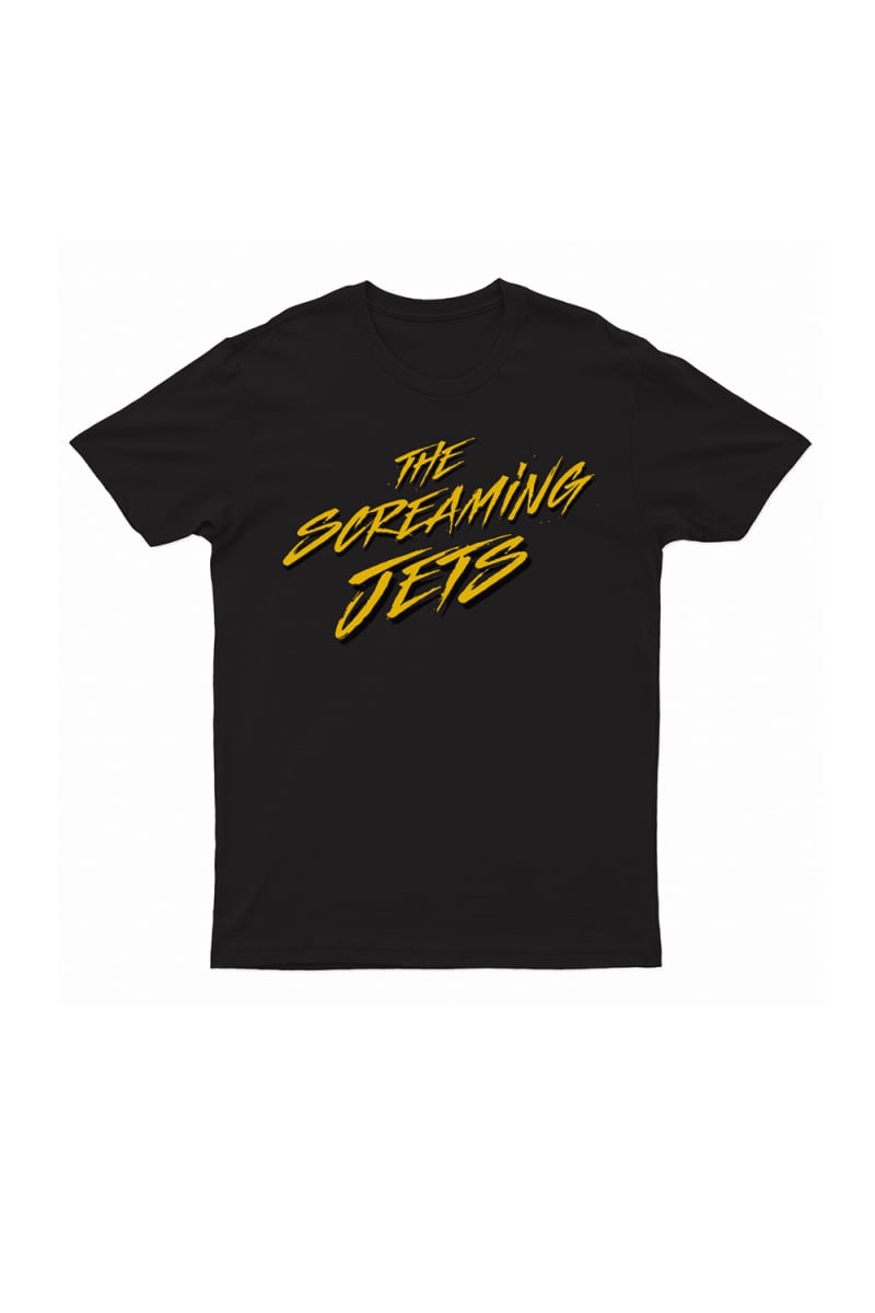 ALL FOR ONE LOGO BLACK T SHIRT by The Screaming Jets