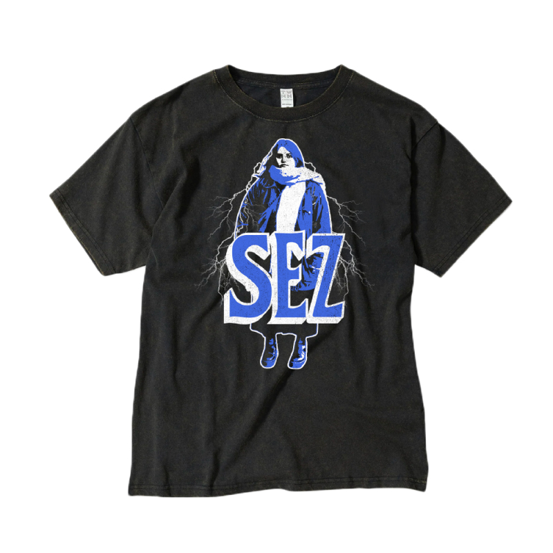The Shit List Vintage Black Tshirt by Sez