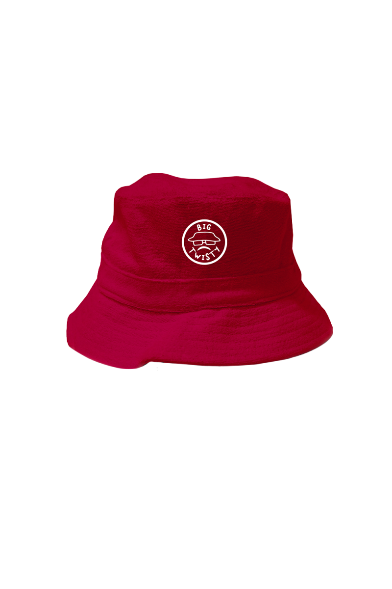 Insignia Bucket Hat - Red by Big Twisty & The Funky Nasty