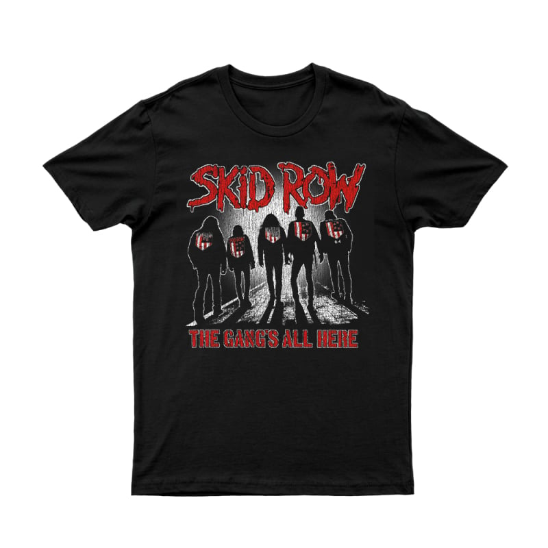 Gangs All Here Tour Tshirt by Skid Row