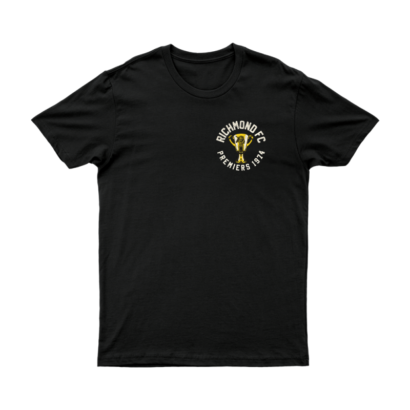 SPIRIT OF 74 BLACK TSHIRT by Talking Tigers