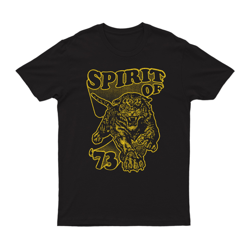 Spirit of '73 Black Tshirt by Talking Tigers
