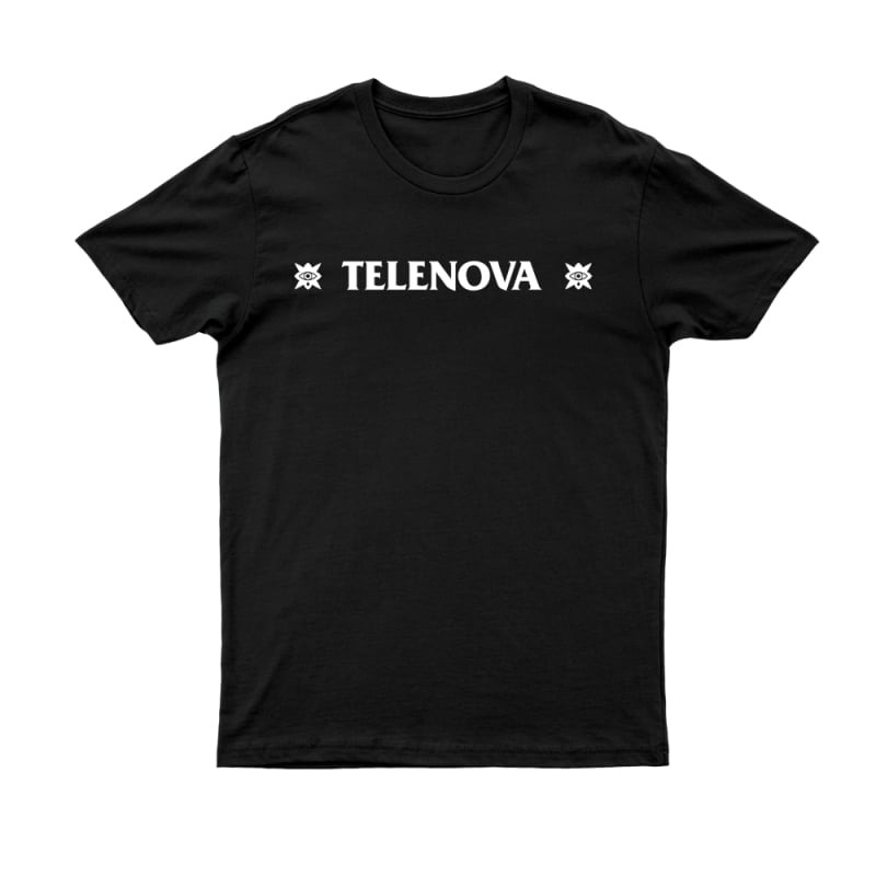 Gradient Eye Black Tshirt by Telenova