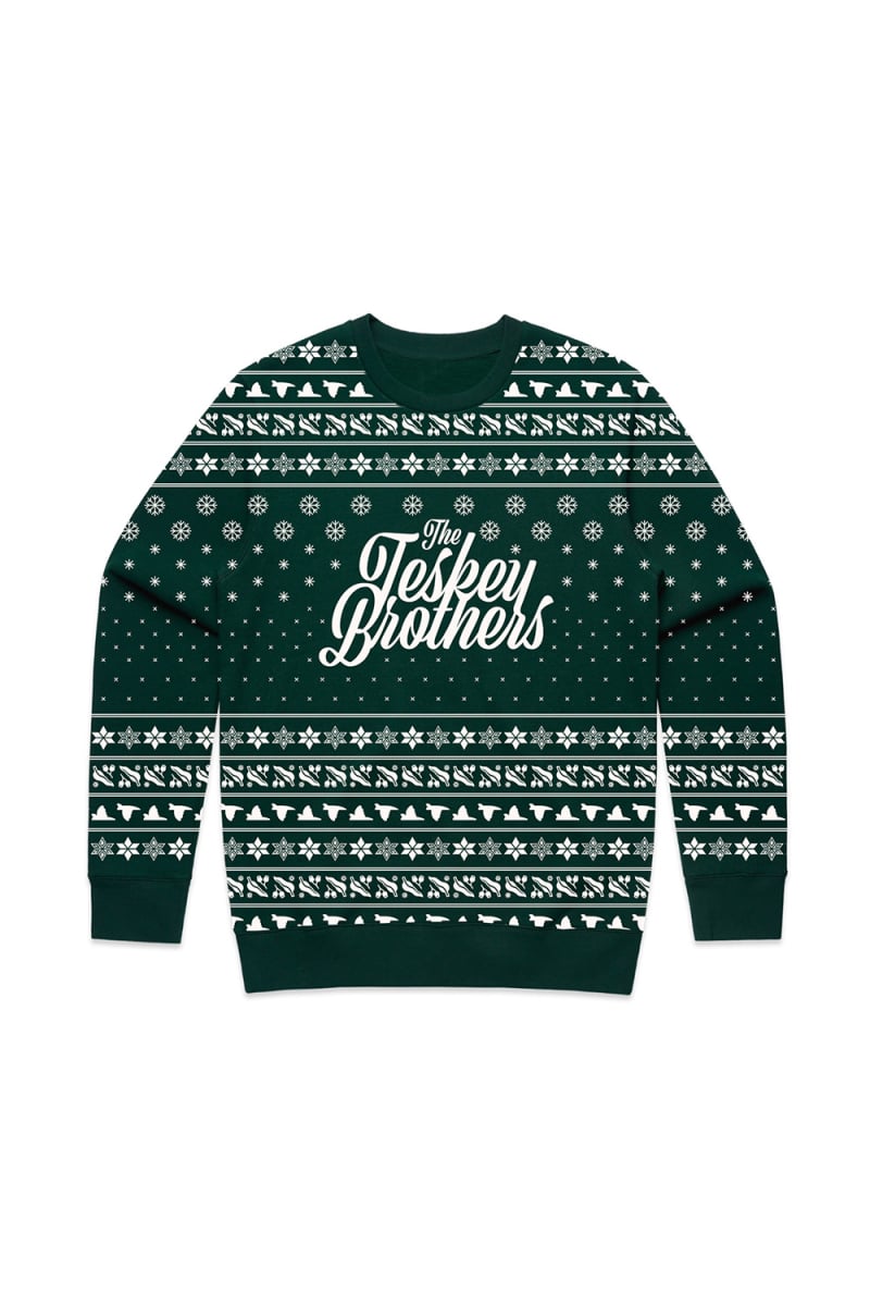 GREEN XMAS SWEATER by The Teskey Brothers