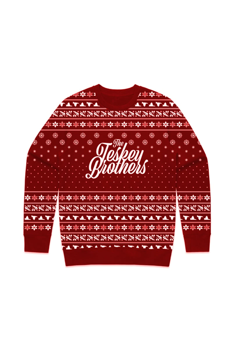 RED XMAS SWEATER by The Teskey Brothers