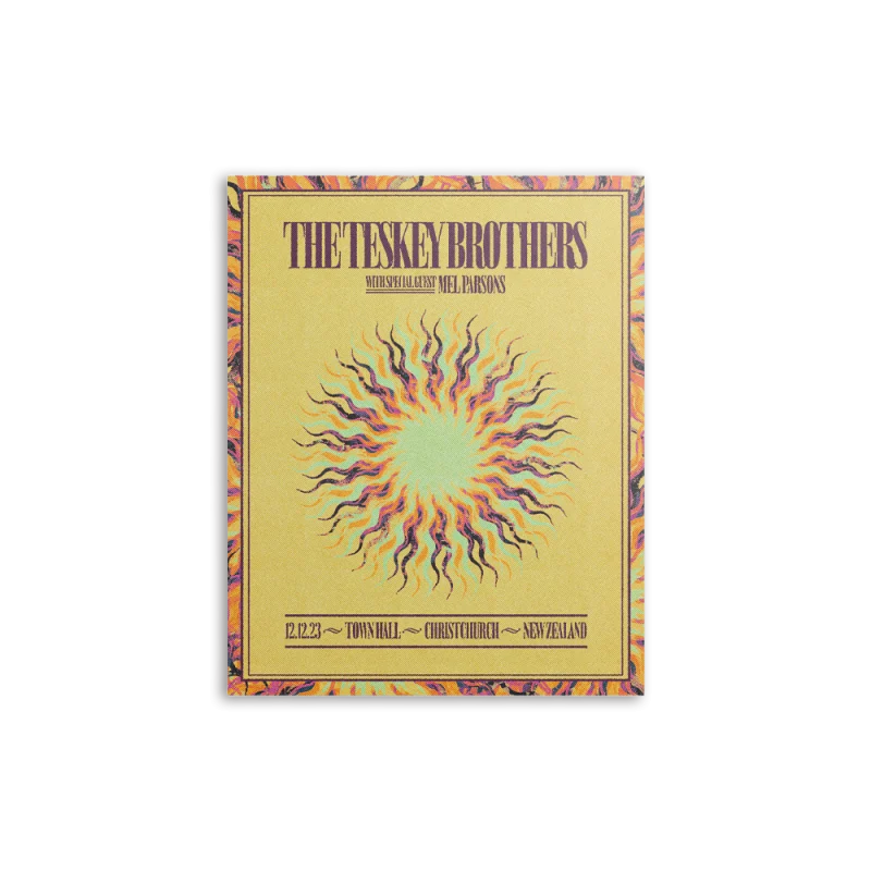 CHRISTCHURCH - Exclusive Event Poster by The Teskey Brothers