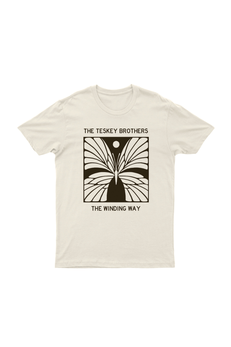 The Winding Way Natural Album Tshirt by The Teskey Brothers