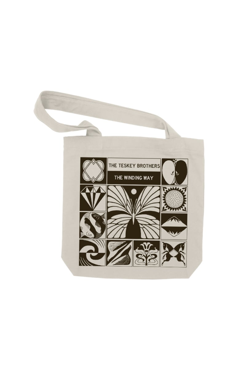 The Winding Way Cream Album Canvas Bag by The Teskey Brothers