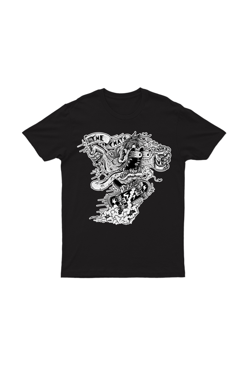 Skate Fink Black Tshirt by The Chats