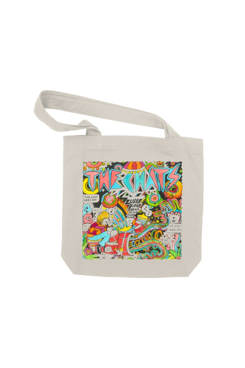 Zubba Dubba cream tote bag by The Chats