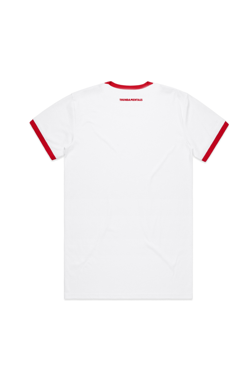 SMILES DONT LIE - VALENTINES DAY WHITE MENS TEE by Thundamentals