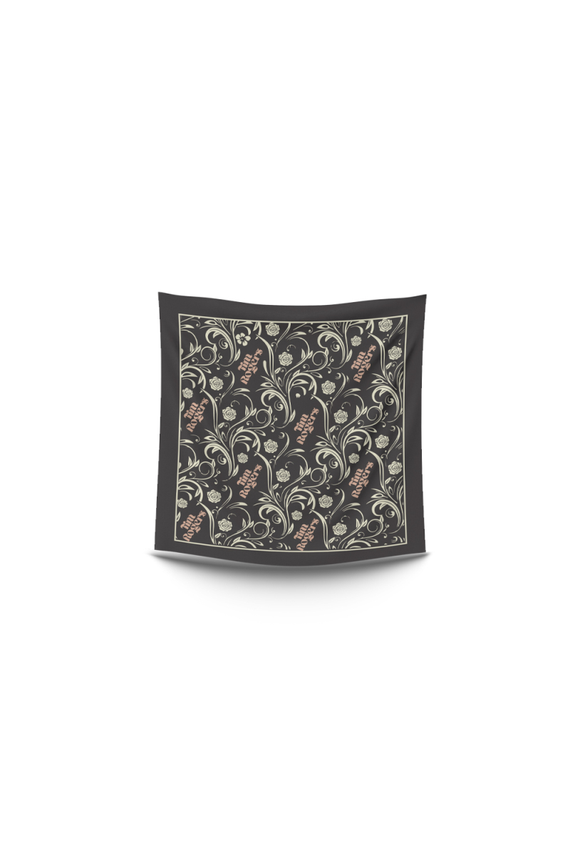 Tines Of Stars Unfurled Floral Bandana by Tim Rogers