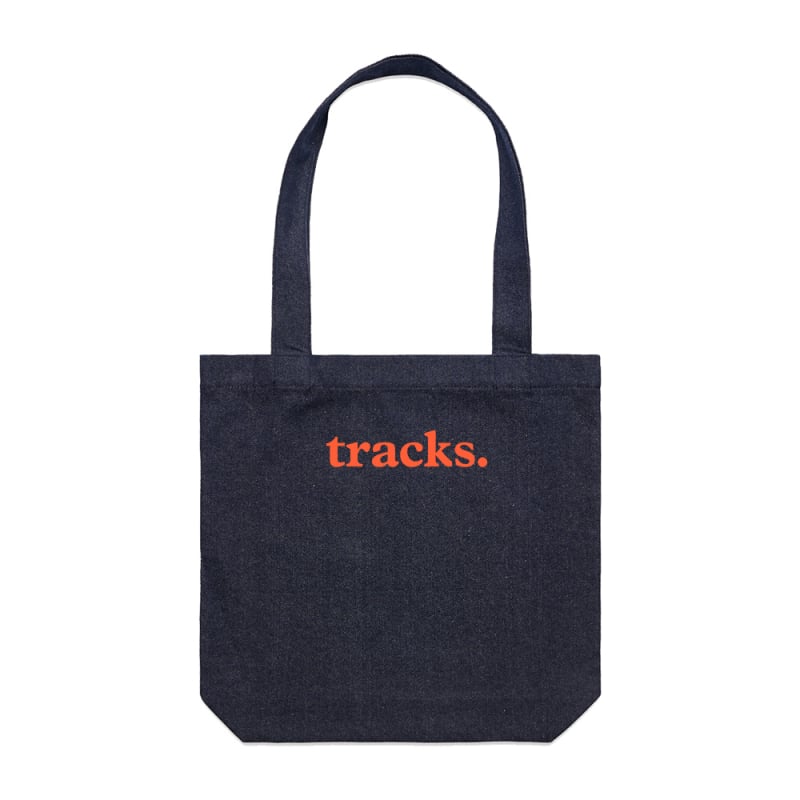 Denim Tote Logo Bag by Tracks