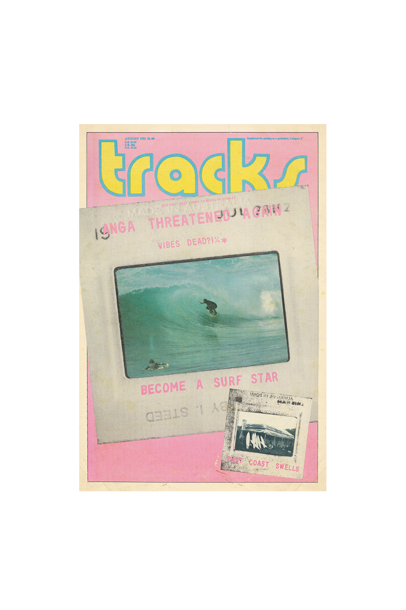 Become a Surf Star - August 1981 - Coal Tshirt by Tracks