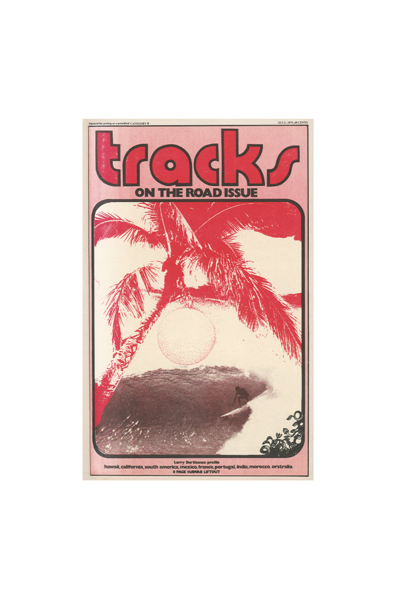 On the Road - July 1975 - White Tshirt by Tracks