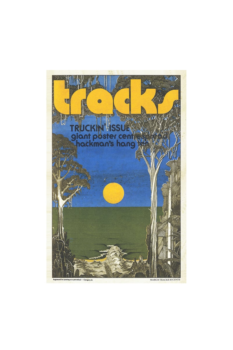 Truckin Issue - March 1974 - Natural Organic Tshirt by Tracks