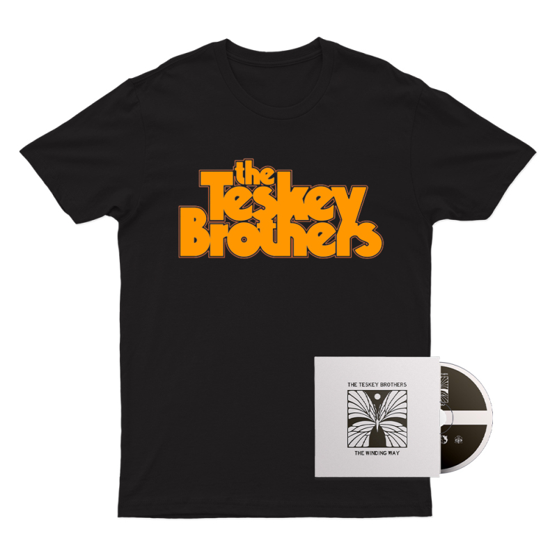 The Winding Way CD + Black Tshirt by The Teskey Brothers
