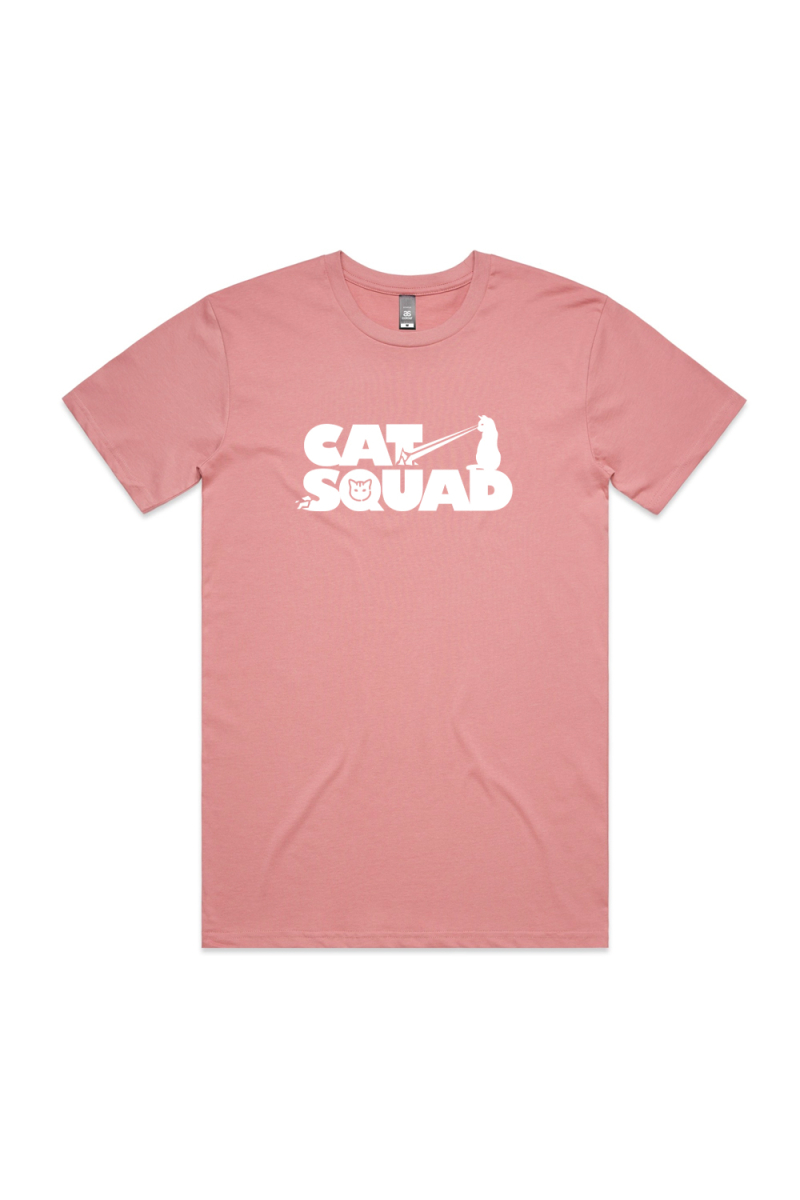 New Cat Squad design without frame T-shirt (Multiple Colors Available) by Tuka
